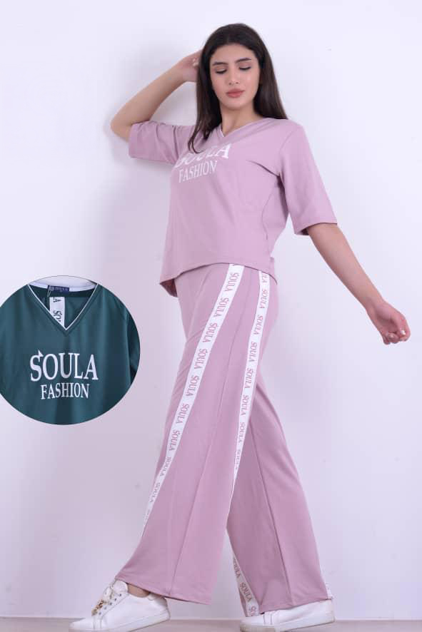 بيجامه توفليس دردفيل عريض