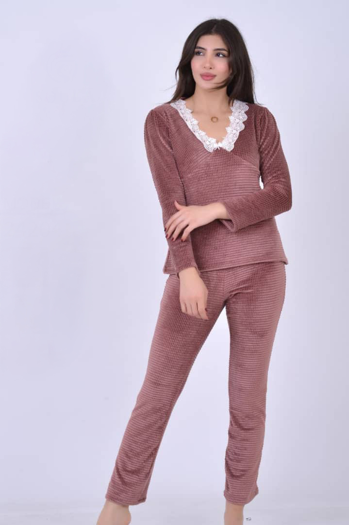 بيجامه مخمل جاكار