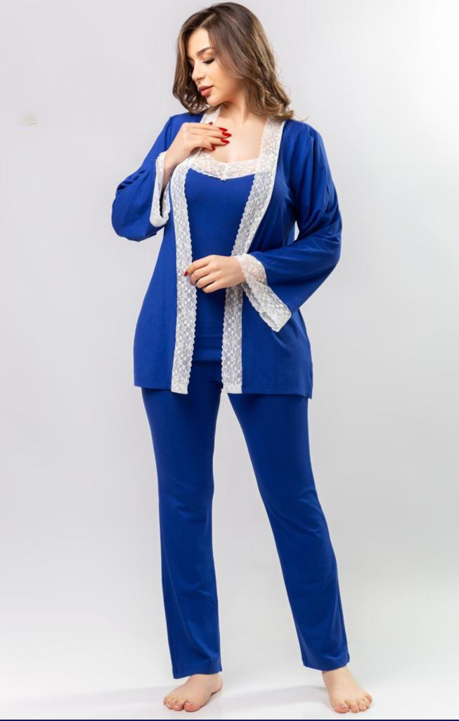 طقم نوم شاب 3قطع 3