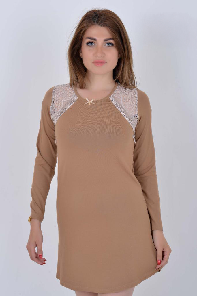 قيص نوم دانتيل ع ألكتف