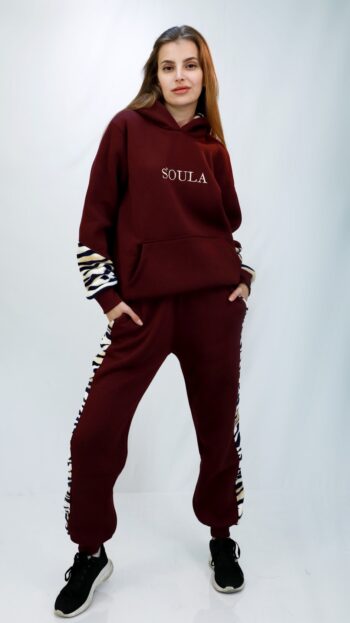 طقم رياضي شتوي SOULA – زيبرا